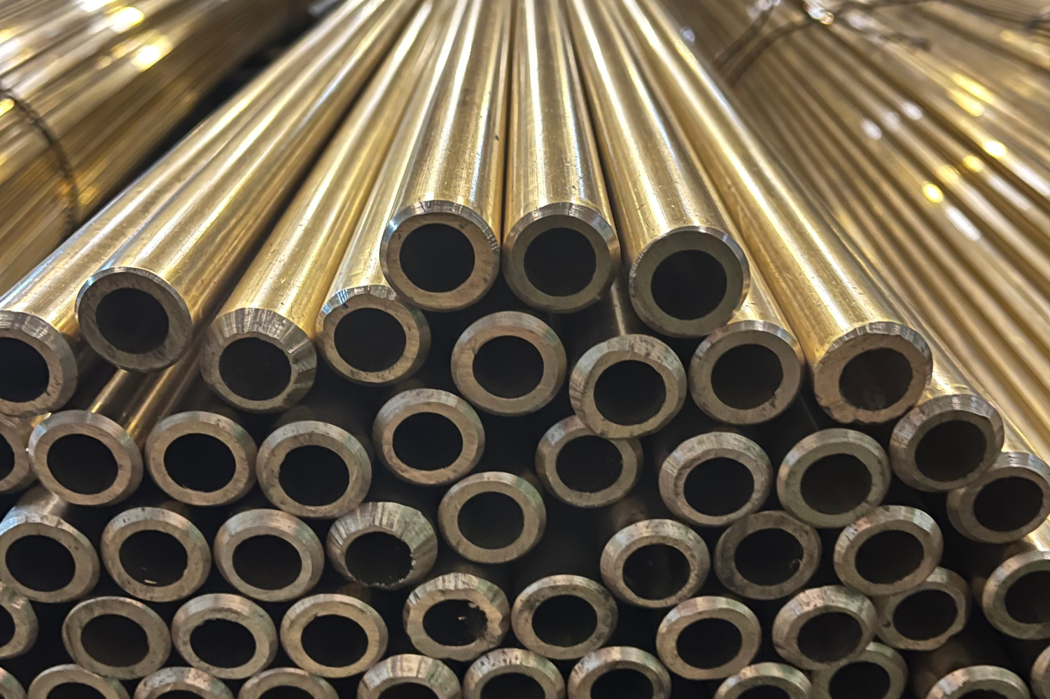 Brass hollow rods for industrial and engineering applications
