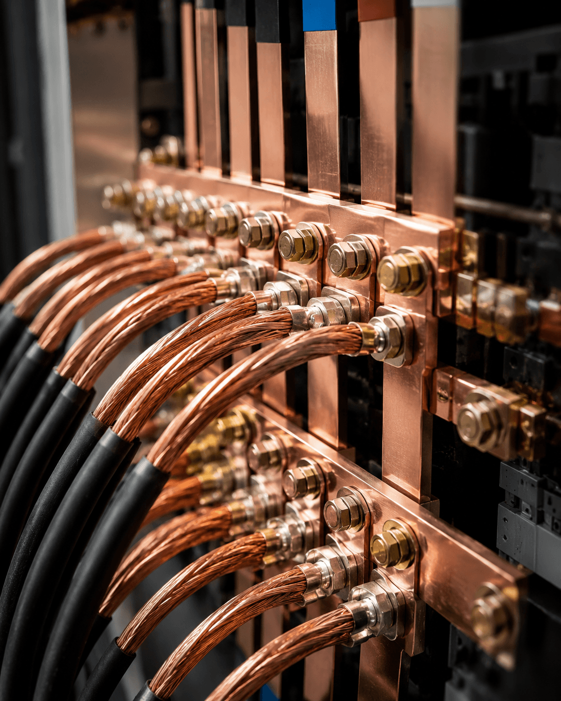 Copper and brass materials used in electrical and electronics applications